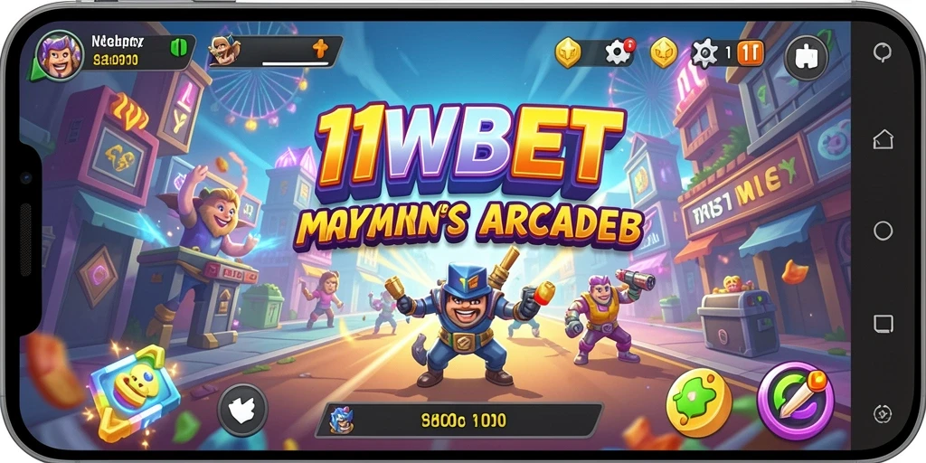 Tampilan gameplay <strong>11WBET</strong> yang penuh aksi dan tantangan seru.