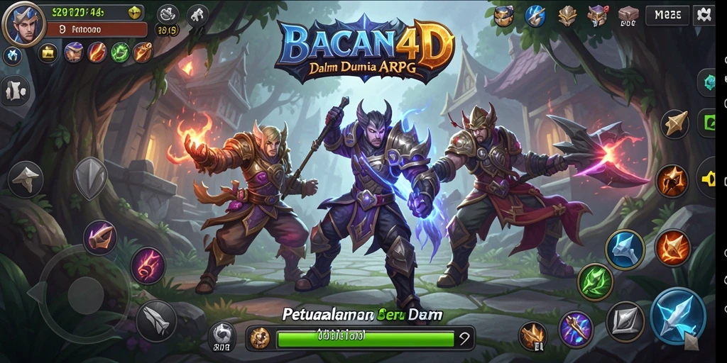 Tampilan seru dari gameplay BACAN4D yang menggugah rasa petualangan.