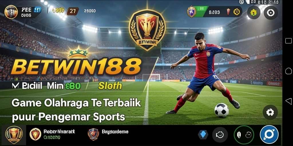 Tampilan gameplay BETWIN188 yang mengesankan dan energik.