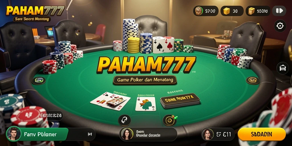 Tampilan gameplay seru dan menegangkan di PAHAM777.