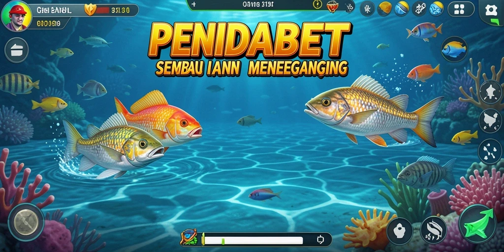 Tangkapan layar PENIDABET menampilkan aksi menembak ikan yang seru.